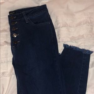 JustBlack denim high-waisted jeans